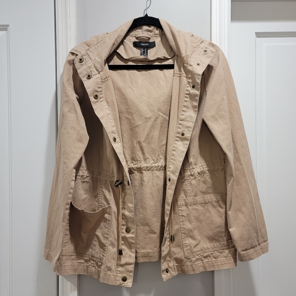 Forever 21 Hooded Utility Jacket - Picture 7 of 16